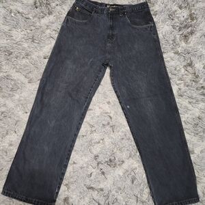 Vintage Re:Verb Baggy Black Jeans W34 L34